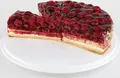 APS CASUAL Cake Plate, White Melamine Serving Plate, 31 cm Diameter, Stackable, Non-slip Feet, Dishwasher Safe, for Buffet and Catering
