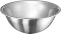PULSIVA Kitchen Bowl Classic, Stainless Steel Rustproof Mixing Bowl, Mirror Polished Interior, Matt Exterior, 800ml, 18cm Diameter, Dishwasher Safe