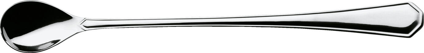 PULSIVA LUSINI Solutions GmbH Long drink spoon Tunis Basic Longdrinklöffel Tunis Basic Long drink spoon Tunis Basic; 23 cm (L); silver, handle silver; 12 piece / pack Longdrinklöffel Tunis Basic; 23 cm (L); silber, Griff silber; 12 Stück / Pack 18/0 chrome-stainless steel, rustproof. Classic ice cream/long drink spoon. Mirror polished. Material thickness 2.2 mm (measured at the thickest point of the table fork). Suitable for dishwasher. Chrom-Edelstahl 18/0, rostfrei. Dieser klassische Eis /Longdrink Löffel Tunis Basic aus Chrom-Edelstahl 18/0 überzeugt durch seine hochglanzpolierte Oberfläche und die stabile Materialstärke von 2,2 mm (gemessen an der stärksten Stelle der Menügabel). Er ist ideal für Eiscafés, Bars und die Gastronomie geeignet. Das robuste Material ist spülmaschinengeeignet und dadurch leicht zu reinigen – ideal für den täglichen Einsatz in der Gastronomie. Ihre Vorteile auf einen Blick: • Extrem robust – widerstandsfähig gegen Kratzer und Verformungen • Spülmaschinengeeignet – einfach zu reinigen • Magnetisch – optimal für Polier- und Sortiersysteme • Nickelfrei – ideal für Gäste mit Nickelallergie • Preis-Leistungsstark – professionelle Qualität zu einem guten Preis