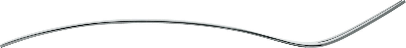 Vega Lusini Cold Cuts Fork, Carving Series, 20.7 cm, 2 mm Thickness, 18/10 Chrome-Nickel Stainless Steel, Mirror Polished, Dishwasher Safe, Silver