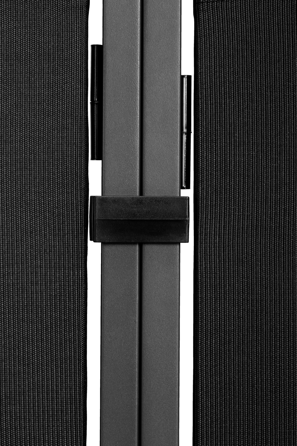 VEGA Baruba Outdoor Bar Exterior Corner Element, Powder-coated Aluminum Frame, Rope Wickerwork, HPL Compact Laminate Top, 78x56x115 cm, Weatherproof