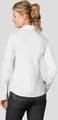 Jobeline Cecaria Women's Long Sleeve Blouse, Tailored Fit, Cotton Elastane, Classic Collar, Rounded Hem, Extra-Long Back, OEKO-TEX Certified