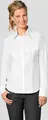 JOBELINE LUSINI Solutions GmbH Women's blouse Cecaria long sleeve Damen Bluse Cecaria Langarm Women's blouse Cecaria long sleeve; Size 38; white Damen Bluse Cecaria Langarm; Kleidergröße 38; weiß **In case of an intermediate size you should choose the next larger size. Otherwise choose your usual size **. 98 % cotton, 2 % elastane. 40°C wash. Elegant ladies' blouse with full-length button placket, classic collar and normal sleeve cuffs. With an extra-long back and rounded hem. Also available with long sleeves. Tailored cut. Back length: 64 cm for size 36. **Bei einer Zwischengröße sollten Sie die nächstgrößere Größe wählen. Ansonsten wählen Sie Ihre übliche Größe.** 98 % Baumwolle, 2 % Elasthan. 40°-Wäsche. Elegante Damenbluse mit durchgehender Knopfleiste, klassischem Kragen und normalen Ärmelmanschetten. Mit extra langer Rückenlänge und abgerundetem Saum. Erhältlich auch mit langem Ärmel. Tailliert geschnitten. Rückenlänge: 64 cm bei Gr. 36