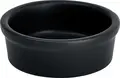 Bol Tapa VEGA Ferry din Ceramică, Gresie Glazurată Mată, Negru, 80ml, Diametru 8cm, Rezistent la Căldură până la 280°C, Compatibil cu Cuptorul cu Microunde și Mașina de Spălat Vase