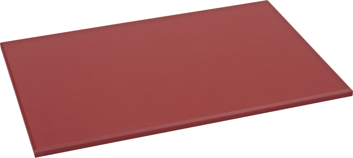 PULSIVA LUSINI Solutions GmbH Chopping board Clever OSF 20x30 cm Schneidebrett Clever OSF Chopping board Clever OSF 20x30 cm; 45x30x1.2 cm (LxWxH); brown Schneidebrett Clever OSF; 45x30x1.2 cm (LxBxH); braun Food safe and very hygienic cutting boards made of polyethylene. Very resistant to cutting due to extremely high material density. Food safe use according to HACCP (Hazard Analysis Critical Control Points). Can be used on both sides. Available in various designs and sizes. Lebensmittelechte Schneidbretter aus Polyethylen. Sehr schneidbeständig durch extrem hohe Materialdichte. Lebensmittelgerechte Verwendung nach HACCP (Hazard Analysis Critical Control Points) Mit Ablaufrinne. Beidseitig verwendbar. Stapelbar und spülmaschinenfest.