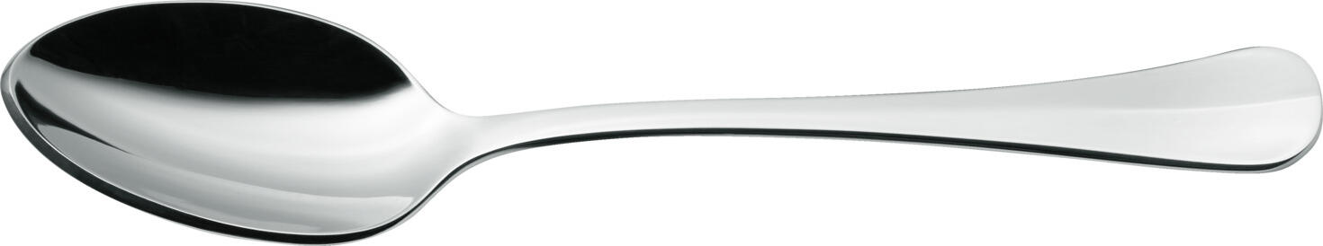 VEGA LUSINI Solutions GmbH Coffee spoon Baguette Kaffeelöffel Baguette Coffee spoon Baguette; 14 cm (L); silver, handle silver; 12 piece / pack Kaffeelöffel Baguette; 14 cm (L); silber, Griff silber; 12 Stück / Pack Chrome-nickel stainless steel 18/10. Classic and timeless coffee spoon. Mirror polished. Material thickness 3 mm (measured at the strongest point of the table fork). Dishwasher safe. Chrom-Nickel-Edelstahl 18/10, rostfrei. Klassischer und zeitloser Kaffeelöffel. Hochglanzpoliert. Gastronomiegerechte Materialstärke 3 mm (gemessen an der stärksten Stelle der Menügabel). Spülmaschinenfest.