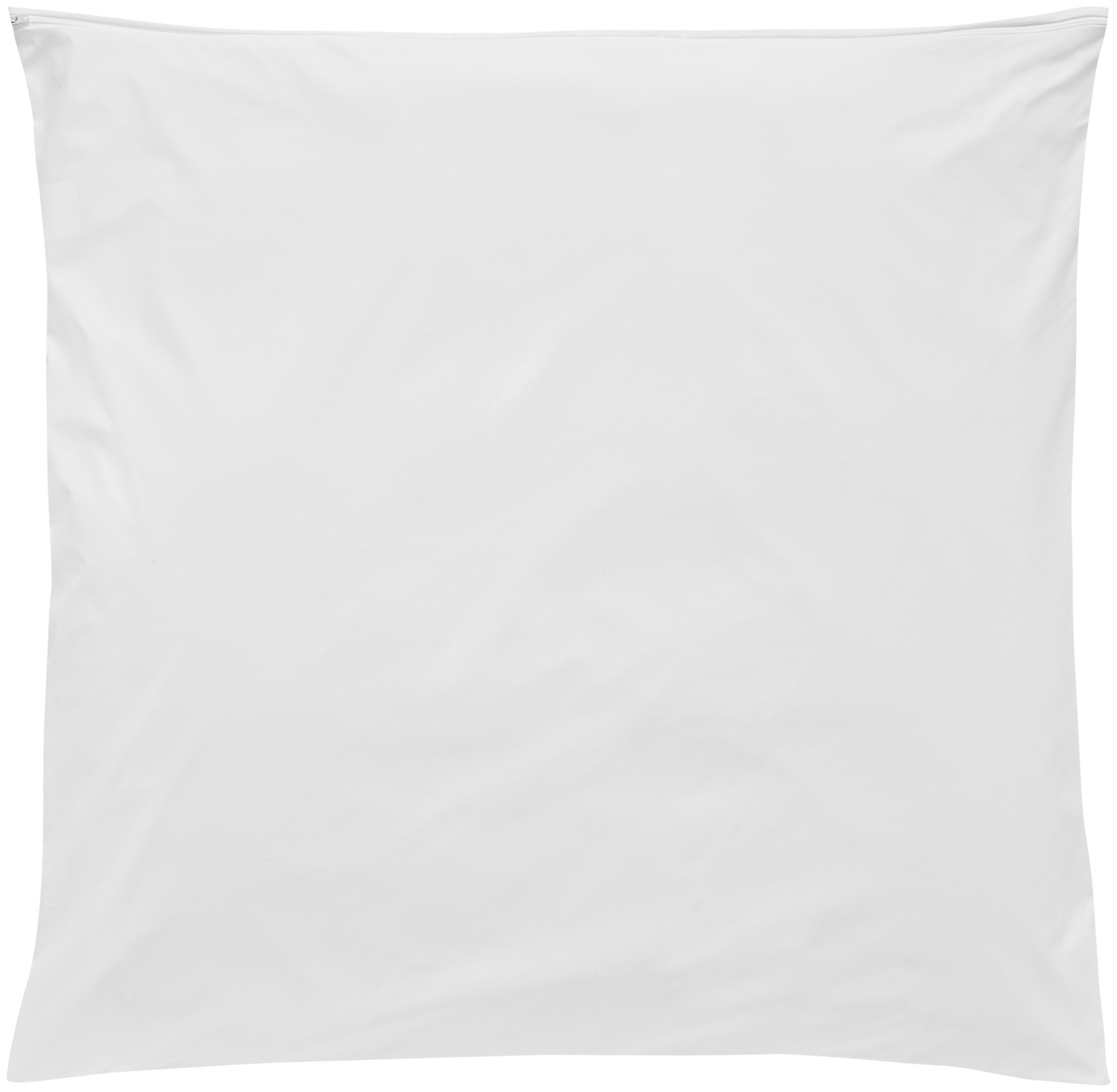 ERWIN M. LUSINI Solutions GmbH Pillow protector cover Pura zipper Kissenschutzbezug Pura Reißverschluss Pillow protector cover Pura zipper; 70x90 cm (LxW); white Kissenschutzbezug Pura Reißverschluss; 70x90 cm (LxB); weiß (1) Top side: 100% polyurethane. (2) Bottom side: 100% polyester. (1) Liquid impermeable pillow cover with zipper for quick covering. Highest level of hygiene as mite, virus, pollutant, bed bug and bacteria proof. Suitable for allergy sufferers. Can be disinfected with commercially available disinfectants. (2) Breathable. Flame retardant according to BS 7175 Crib 5. (1) Oberseite: 100 % Polyurethan. (2) Unterseite: 100 % Polyester. (1) Flüssigkeitsundurchlässiger Kissenbezug mit Reißverschluss für schnelles Beziehen. Höchstes Maß an Hygiene, da Milben-, Viren-, Schadstoff-, Bettwanzen und Bakteriendicht. Allergikergeeignet. Desinfizierbar mit handelsüblichen Desinfektionsmitteln. (2) Atmungsaktiv. Flammhemmend nach BS 7175 Crib 5.