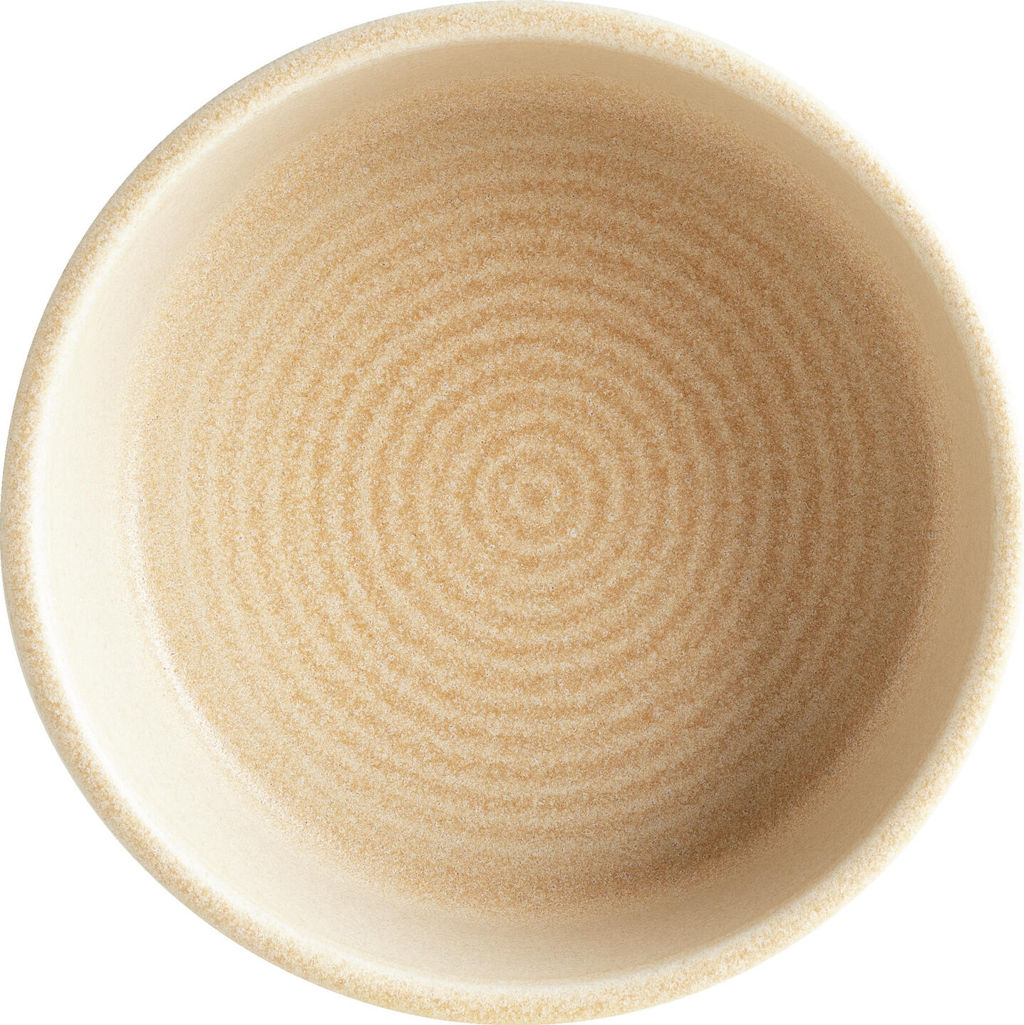 Bonna Mirage Ripple Stacking Bowl MRGRPL18JO, Vitrified Porcelain, Reactive Glaze, Color: Beige, 18.5 cm, 1020 ml, Set of 6