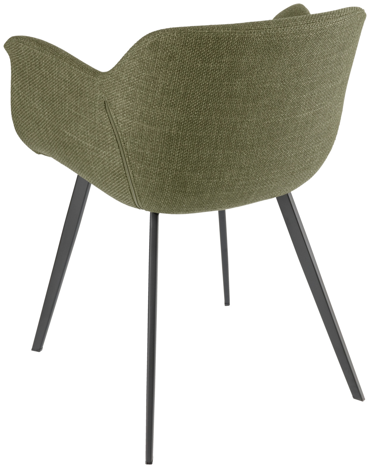 VEGA Limea Armchair, Powder-coated Metal Frame, Polyester Fabric Seat, 64x58x76 cm, Max Load 160 kg, Ergonomic Design for Catering