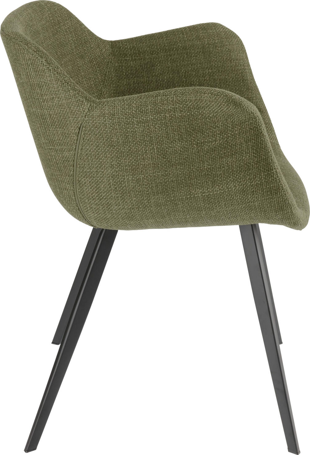 VEGA Limea Armchair, Powder-coated Metal Frame, Polyester Fabric Seat, 64x58x76 cm, Max Load 160 kg, Ergonomic Design for Catering