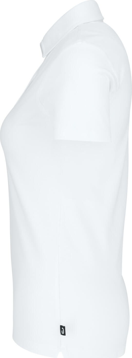 Женское поло Jobeline Oliver с коротким рукавом, приталенный крой Slim Fit, ткань пике 95% хлопок 5% эластан, немнущееся, OEKO-TEX Standard 100