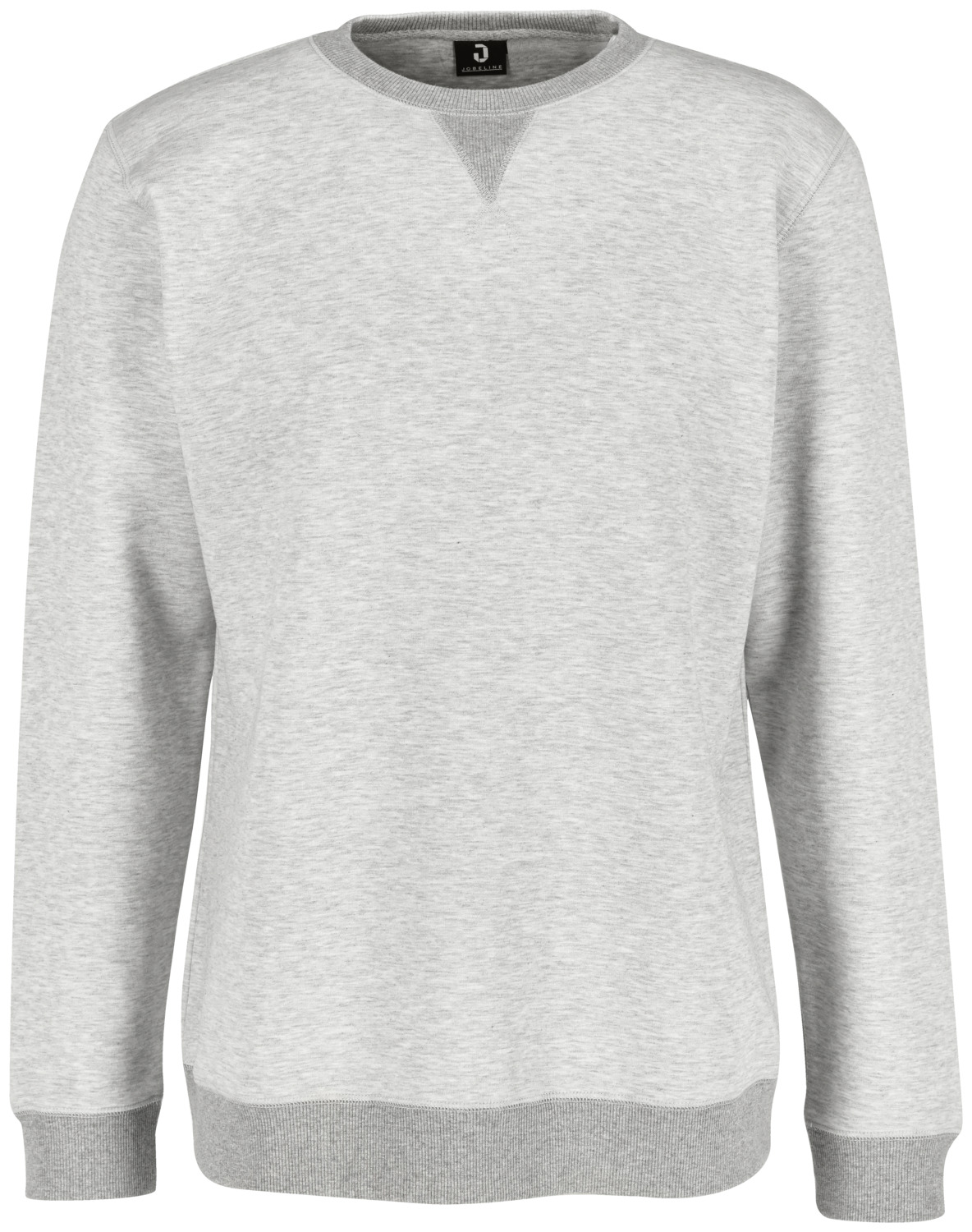 JOBELINE LUSINI Solutions GmbH Men's sweatshirt Dean long-sleeved Herrensweatshirt Dean Langarm Men's sweatshirt Dean long-sleeved; Size L; light-grey Herrensweatshirt Dean Langarm; Kleidergröße L; hellgrau 70 % cotton, 30 % polyester. 40 °C wash. Sporty, long-sleeved sweatshirt for men made from a high-quality and stable jersey fabric. With slightly contrasting knitted cuffs on the collar and hems. Regular fit. Back length: 71 cm for size M. 70 % Baumwolle, 30 % Polyester. 40°-Wäsche. Sportives, langärmeliges Sweatshirt für Herren aus einem hochwertigen und stabilen Jersey-Gewebe. Mit farblich dezent abgesetzten Strickbündchen an Kragen, Ärmelsaum und Saum. Regular fit geschnitten. Rückenlänge: 71 cm in Gr. M