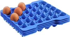 Araven Araven Food Safety innovation Replacement egg tray Ersatz-Eiertablett Replacement egg tray; 29x29x4 cm (LxWxH); blue; 4 piece / pack Ersatz-Eiertablett; 29x29x4 cm (LxBxH); blau; 4 Stück / Pack Replacement egg tray for egg box Ersatz-Eiertablett für Eierbox