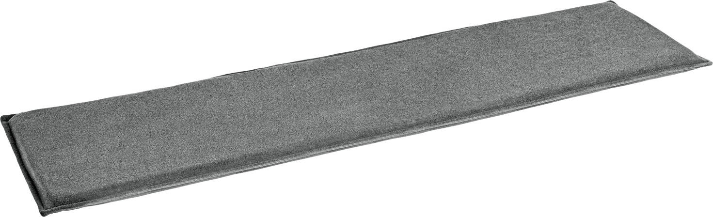 ERWIN M. LUSINI Solutions GmbH Bench pad Lia Bankauflage Lia Bench pad Lia; 38x160x3 cm (WxLxH); anthracite Bankauflage Lia; 38x160x3 cm (BxLxH); anthrazit 100% polyester. Volume weight foam 30 kg/m³. Fabric weight approx. 360 g/m². Rectangular bench cover in proven felt look. With zipper for easy covering and uncovering. Reversible look in anthracite. Suitable for indoor use. Robust, durable. 100 % Polyester. Raumgewicht Schaum 30 kg/m³. Stoffgewicht ca. 360 g/m². Rechteckige Bankauflage in bewährter Filzoptik. Mit Reißverschluss für einfaches Ab- und Beziehen. Wendeoptik in Anthrazit. Für den Innenbereich geeignet. Robust, langlebig.