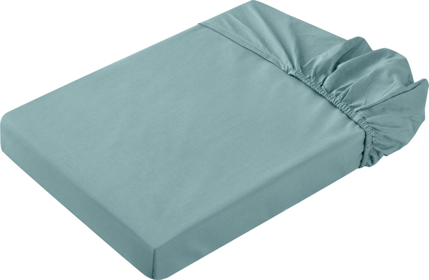 ERWIN M. LUSINI Solutions GmbH Fitted sheet Siena elastic corners Spannbettlaken Siena mit Eckgummis Fitted sheet Siena elastic corners; 160x200 cm (WxL); smoky blue Spannbettlaken Siena mit Eckgummis; 160x200 cm (BxL); rauchblau 80% cotton, 20% polyester. Weight approx. 120 g/m². Fitted sheet in attractive colors made of easy-care cotton-polyester blended fabric. Fitted sheet is not wrinkle-resistant and must be ironed by hand for a wrinkle-free fit. Weave type: Percale 80 % Baumwolle, 20 % Polyester. Gewicht ca. 120 g/m². Spannbetttuch in attraktiven Farben aus pflegeleichtem Baumwoll-Polyester-Mischgewebe. Spannbettlaken ist nicht mangelfest und muss für faltenfreien Sitz per Hand gebügelt werden. Webart: Perkal
