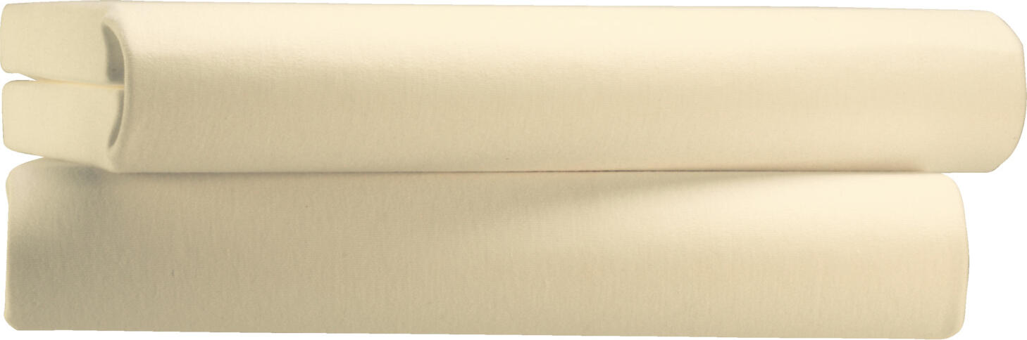 PULSIVA LUSINI Solutions GmbH Fitted sheet Savannah interlock-jersey Spannbettlaken Savannah Interlock-Jersey Fitted sheet Savannah interlock-jersey; 90-100x200 cm (WxL); natural; 2 piece / pack Spannbettlaken Savannah Interlock-Jersey; 90-100x200 cm (BxL); natur; 2 Stück / Pack 50% cotton, 50% polyester. Weight approx. 180 g/m². Robust interlock double jersey fitted sheet with firmly sewn-in elastic band. Provides extremely pleasant sleeping comfort. Opaque, easy-care. Bar height 27 cm. 50 % Baumwolle, 50 % Polyester. Gewicht ca. 180 g/m². Robustes Interlock-Double-Jersey-Spannbetttuch mit fest eingenähtem Gummiband. Bietet äußerst angenehmen Liegekomfort. Blickdicht, pflegeleicht. Steghöhe 27 cm.