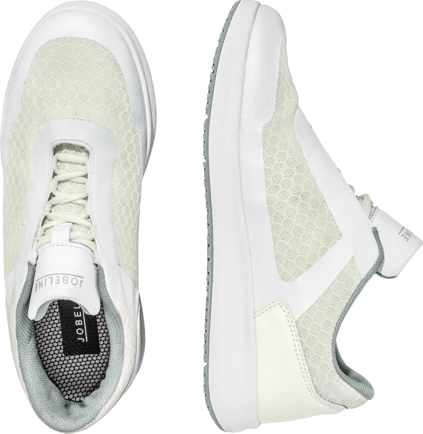 Jobeline Breeze Unisex Sneaker-style Work Shoes, Coolmax Breathable Lining, SRC Slip-Resistant EVA Sole, O1 Safety Category, EN ISO 20347:2012
