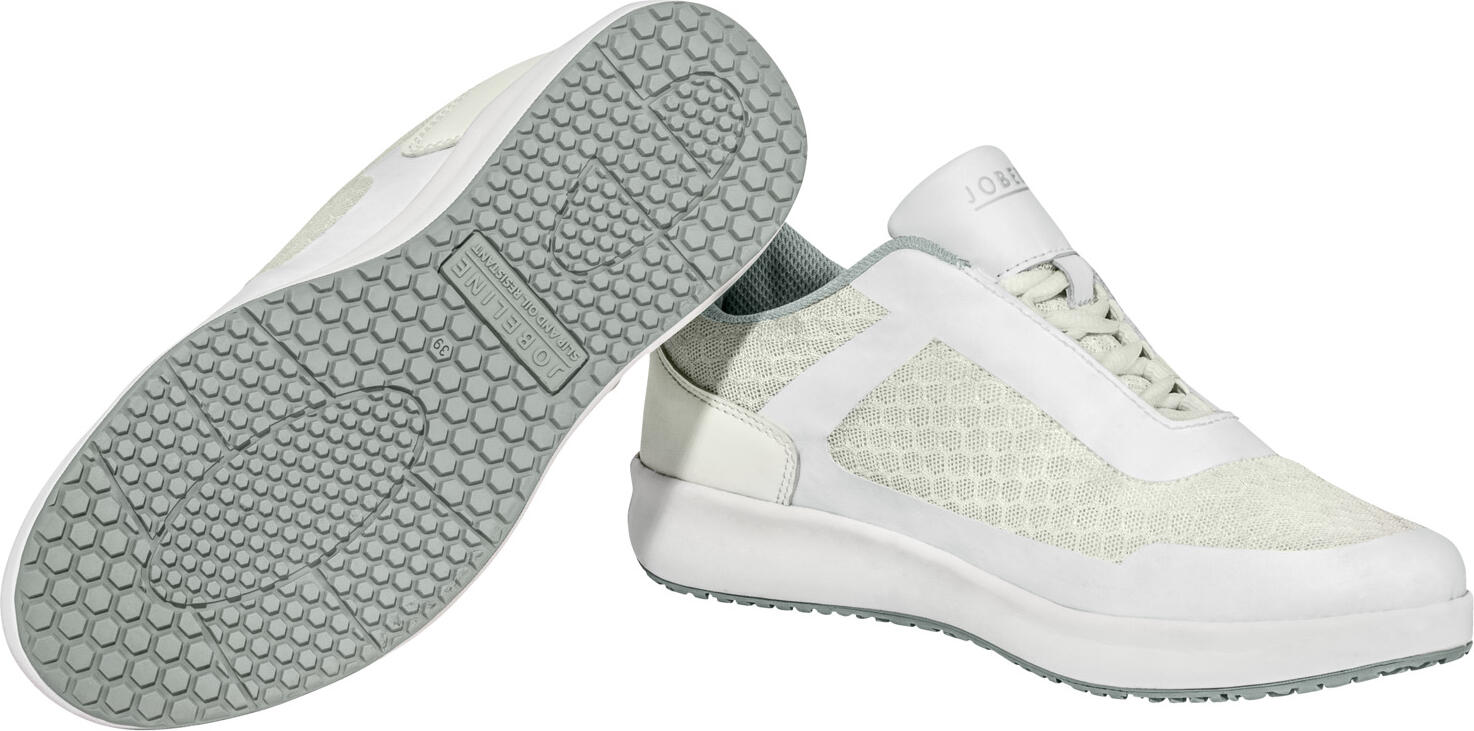 Jobeline Breeze Unisex Sneaker-style Work Shoes, Coolmax Breathable Lining, SRC Slip-Resistant EVA Sole, O1 Safety Category, EN ISO 20347:2012