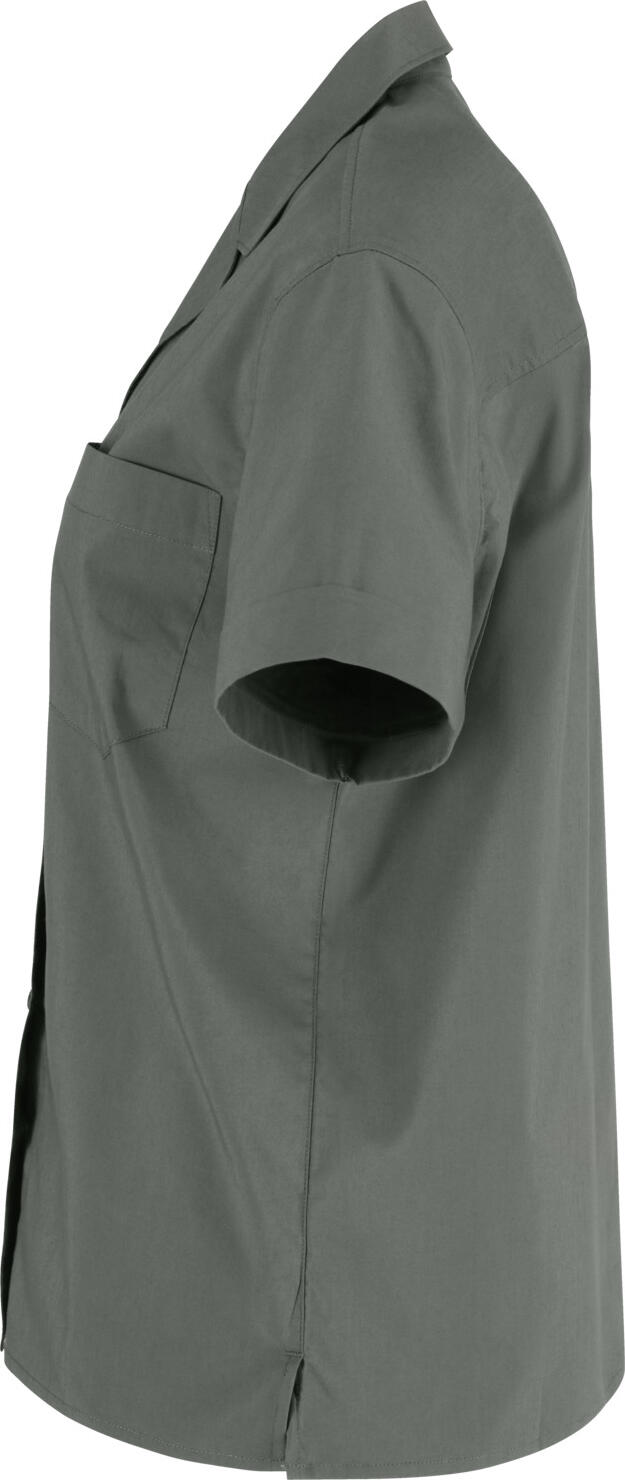 Bluza Jobeline Magnum pentru femei cu maneca scurta, croiala Comfort Fit, amestec bumbac-poliester, buzunar la piept, OEKO-TEX Standard 100, Horeca