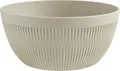 VEGA LUSINI Kanas Round Melamine Bowl, 2700 ml, 10.5 cm Height, Artistic relief pattern, Impact and Break Resistant, Dishwasher Safe, -30°C to +70°C, Professional Catering Tableware