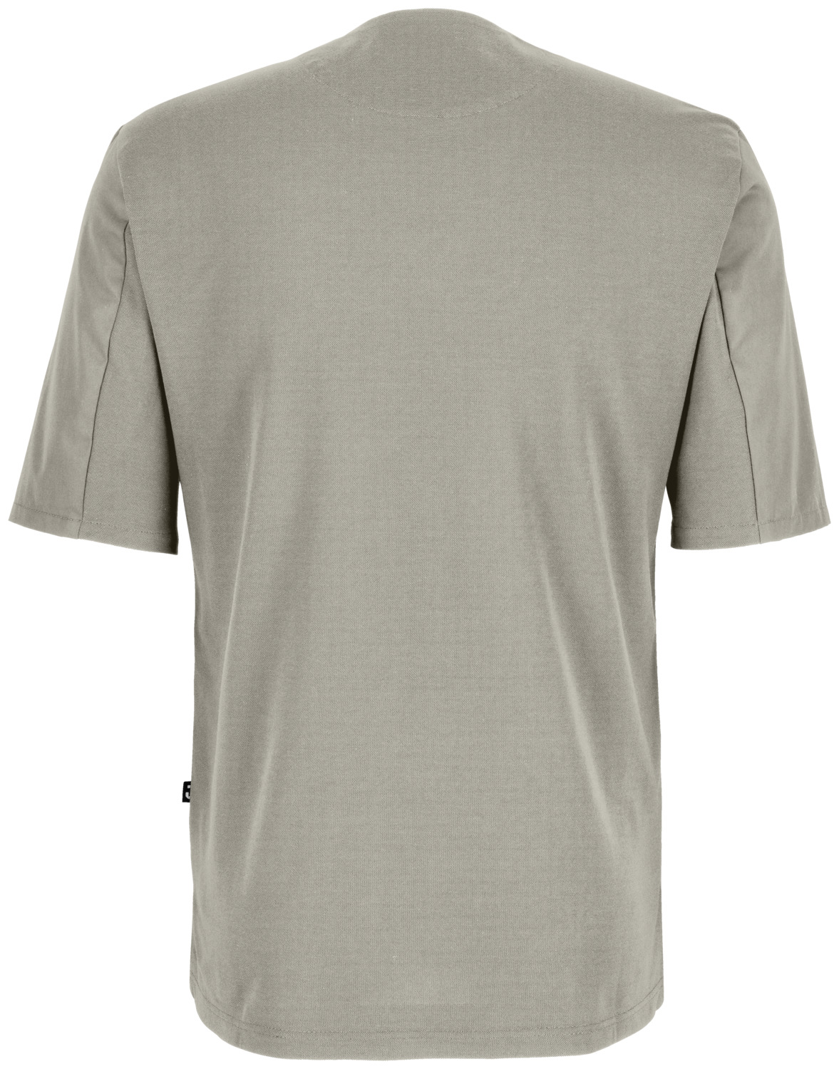 Jobeline Calva Men's Short-Sleeved Pull-On Tunic, V-Neck, Polyester-Cotton Piqué, Chest and Patch Pockets, OEKO-TEX Standard 100