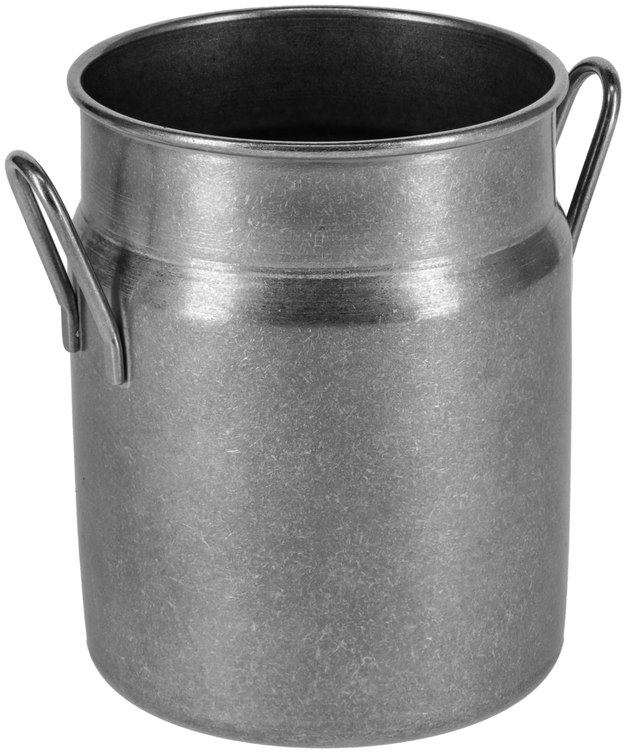 VEGA LUSINI Solutions GmbH Mini milk jug Malino Mini Milchkanne Malino Mini milk jug Malino; 470 ml, 7.5x10 cm (ØxH); silver; round Mini Milchkanne Malino; 470 ml, 7.5x10 cm (ØxH); silber; rund Milk jug made of chrome-nickel stainless steel 14/4 with patinated effect. Suitable for dishwasher. Milchkännchen aus Chrom-Nickel-Edelstahl 14/4 mit patiniertem Effekt. Spülmaschinengeeignet.