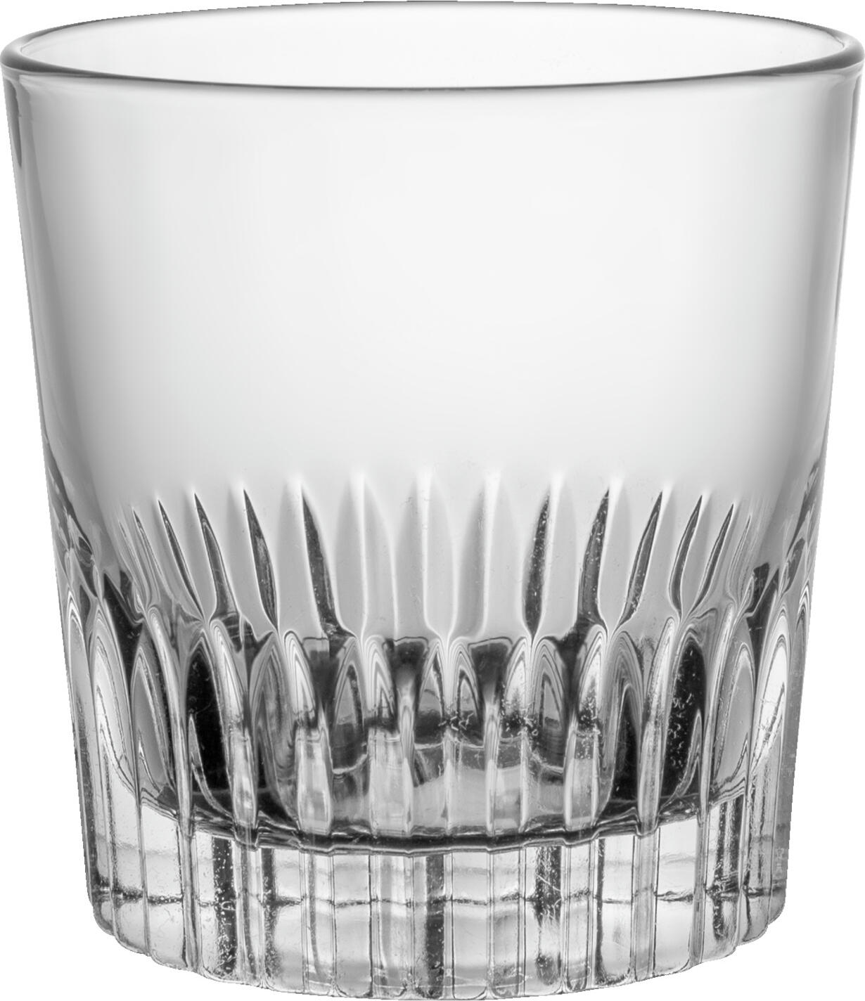 VEGA LUSINI Solutions GmbH Universal glass Lumea without filling line Universalglas Lumea ohne Eichstrich Universal glass Lumea without filling line; 350 ml, 9x9.6 cm (ØxH); transparent; 6 piece / pack Universalglas Lumea ohne Eichstrich; 350 ml, 9x9.6 cm (ØxH); transparent; 6 Stück / Pack The Lumea glass series combines timeless elegance with the finest craftsmanship. The characteristic ray or lace design originates at the bottom of each glass and rises gently to the top, where it opens harmoniously and captures the light in an atmospheric way. The delicate lines lend the glass a subtle liveliness - a gentle glow that spreads across the entire shape. As a versatile universal glass, Lumea is equally suitable for refreshing water, flavoured whiskey or fruity breakfast juices. Its high-quality finish ensures a pleasant feel and lasting brilliance, while the elegant pattern adds a special touch to every moment - from a relaxed morning to a stylish evening. Die Glasserie Lumea vereint zeitlose Eleganz mit feinster Handwerkskunst. Das charakteristische Strahlen- bzw. Spitzendesign entspringt am Boden jedes Glases und steigt sanft nach oben, wo es sich harmonisch öffnet und das Licht stimmungsvoll einfängt. Die zarten Linien verleihen dem Glas eine subtile Lebendigkeit – ein sanftes Aufleuchten, das sich über die gesamte Form ausbreitet. Als vielseitiges Universalglas eignet sich Lumea gleichermaßen für erfrischendes Wasser, aromatischen Whiskey oder fruchtige Frühstückssäfte. Seine hochwertige Verarbeitung sorgt für eine angenehme Haptik und anhaltende Brillanz, während das elegante Muster jedem Moment – vom entspannten Morgen bis zum stilvollen Abend – eine besondere Note verleiht.