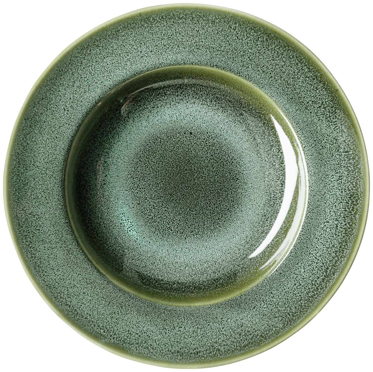 VEGA LUSINI Solutions GmbH Plate Nano deep Teller Nano tief Plate Nano deep; 200 ml, 24x4 cm (ØxH); green; round; 6 piece / pack Teller Nano tief; 200 ml, 24x4 cm (ØxH); grün; rund; 6 Stück / Pack Colored plate made of stoneware. With irregular edges. Unique due to Reactive Glaze. Each piece is unique. Colors may vary from light to dark. Dishwasher safe and microwaveable. Farbiger Teller aus Steingut. Mit unregelmäßigen Kanten. Einzigartig durch Reactive Glaze. Jedes Teil ein Unikat. Farben können von hell zu dunkel abweichen. Spülmaschinenfest und mikrowellengeeignet