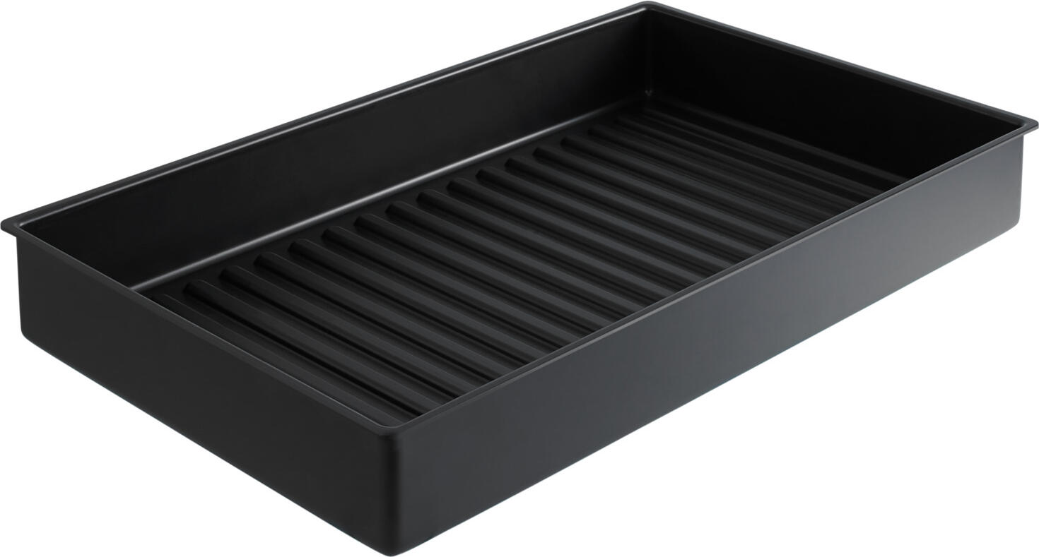 Vitrină pentru bufet VEGA Fundale GN 1/1, Oțel Inoxidabil 18/10 Periat, Capac Rulant Tritan, Placă Prezentare Melamină, 63 x 42.5 x 27.4 cm