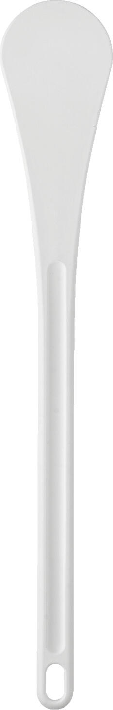 Schneider Schneider GmbH Stirring spatula Rührspatel Stirring spatula; 40x6.5x2 cm (LxWxH); white Rührspatel; 40x6.5x2 cm (LxBxH); weiß Stirring spatula made of fiberglass-reinforced nylon. Break- and impact-resistant. Resistant to temperatures between -40 °C and +220 °C. Ideal for use with coated cookware. Hygienic and suitable for dishwasher. Rührspatel aus Nylon, glasfaserverstärkt. Bruch- und schlagfest. Temperaturbeständig von -40 °C bis +220 °C. Ideal zum Hantieren in beschichtetem Kochgeschirr. Hygienisch und spülmaschinengeeignet.