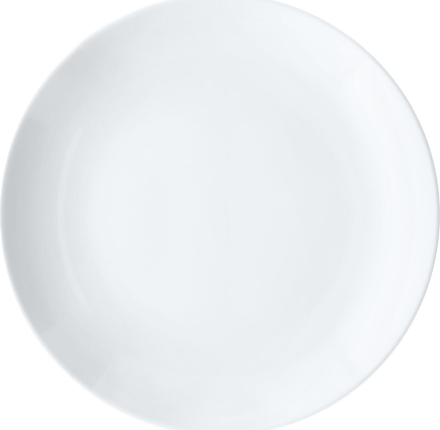VEGA LUSINI Solutions GmbH Plate Ponta flat Teller Ponta flach Plate Ponta flat; 22.5x2.7 cm (ØxH); white; round; 6 piece / pack Teller Ponta flach; 22.5x2.7 cm (ØxH); weiß; rund; 6 Stück / Pack The flat plate from the Ponta range impresses with its timeless design and high functionality – ideal for the catering and hospitality industries, as well as discerning households. Crafted from high-quality porcelain, this plate offers an elegant presentation surface for a wide variety of dishes. Available in 8 different sizes, the plate can be used flexibly for starters, main courses, desserts or smaller dishes. This means the range adapts perfectly to different applications and portion sizes. Thanks to its reinforced rim, the plate is particularly resistant to knocks and is ideally suited to intensive everyday use. Its sturdy construction ensures a long service life, making it the ideal choice for professional kitchens and daily use. Highlights: * High-quality porcelain dinner plate * Reinforced rim for high stability * Ideal for the hospitality industry and catering * Timeless, versatile design * Dishwasher-safe and microwave-safe Der flache Teller der Serie Ponta überzeugt durch sein zeitloses Design und seine hohe Funktionalität – ideal für Gastronomie, Hotellerie und anspruchsvolle Haushalte. Gefertigt aus hochwertigem Porzellan bietet dieser Teller eine elegante Präsentationsfläche für unterschiedlichste Speisen. Erhältlich in 8 verschiedenen Größen, lässt sich der Teller flexibel für Vorspeisen, Hauptgerichte, Desserts oder kleinere Speisen einsetzen. So passt sich die Serie perfekt an unterschiedliche Einsatzbereiche und Portionsgrößen an. Dank des verstärkten Rands ist der Teller besonders widerstandsfähig gegenüber Stößen und eignet sich optimal für den intensiven Einsatz im Alltag. Die stabile Ausführung sorgt für eine lange Lebensdauer und macht ihn zur idealen Wahl für professionelle Küchen und den täglichen Gebrauch. Highlights: * Hochwertiger Porzellan Speiseteller * Verstärkter Rand für hohe Stabilität * Ideal für Gastronomie & Catering * Zeitloses, vielseitiges Design * Spülmaschinenfest und mikrowellengeeignet