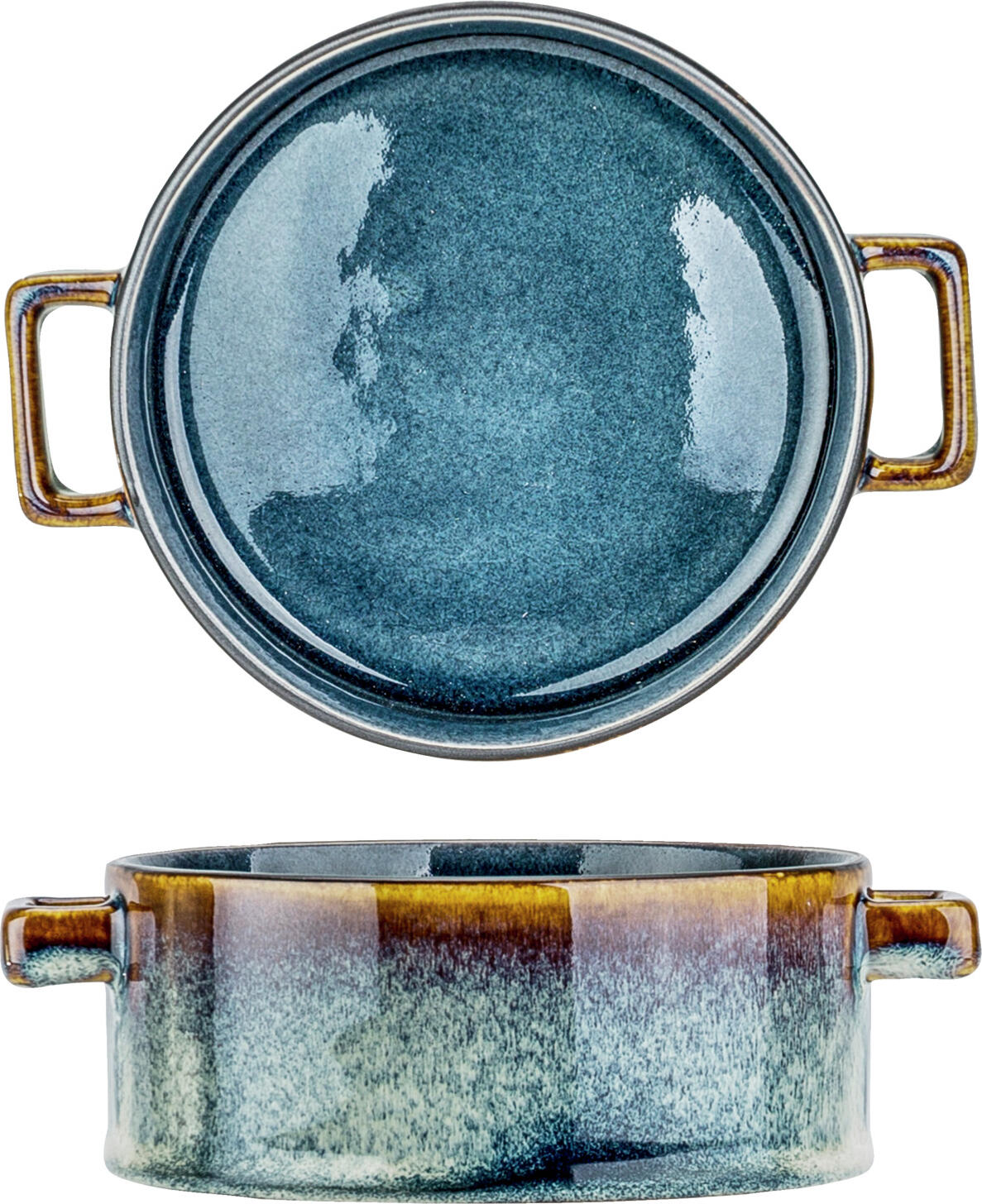 Cosy & Trendy Billiet-Vanlaere NV Soup pot Quintana Suppentopf Quintana Soup pot Quintana; 450 ml, 13x5.5 cm (ØxH); blue; 4 piece / pack Suppentopf Quintana; 450 ml, 13x5.5 cm (ØxH); blau; 4 Stück / Pack Colored porcelain soup pot. Dishwasher safe and microwaveable. Farbiger Suppentopf aus Porzellan. Spülmaschinenfest und mikrowellengeeignet. Handmade Produkte, die in Ihrer Farbe (sowohl innen als auch außen) von hell zu dunkel abweichen können. Bläuliche Färbungen auf der braunen Außenseite können auftreten. Bitte beachten Sie: Diese Produkte haben eine verglaste Oberschicht, die bei extremen Temperaturen (z.B. im Backofen, auf der Herdplatte oder in der Tiefkühltruhe) unsichtbare Schäden erleiden kann. Einmal beschädigt, kann Wasser eindringen und bei erneuter Hitze oder Kälte sichtbare Schäden verursachen. Dies nennt man Thermoschock.