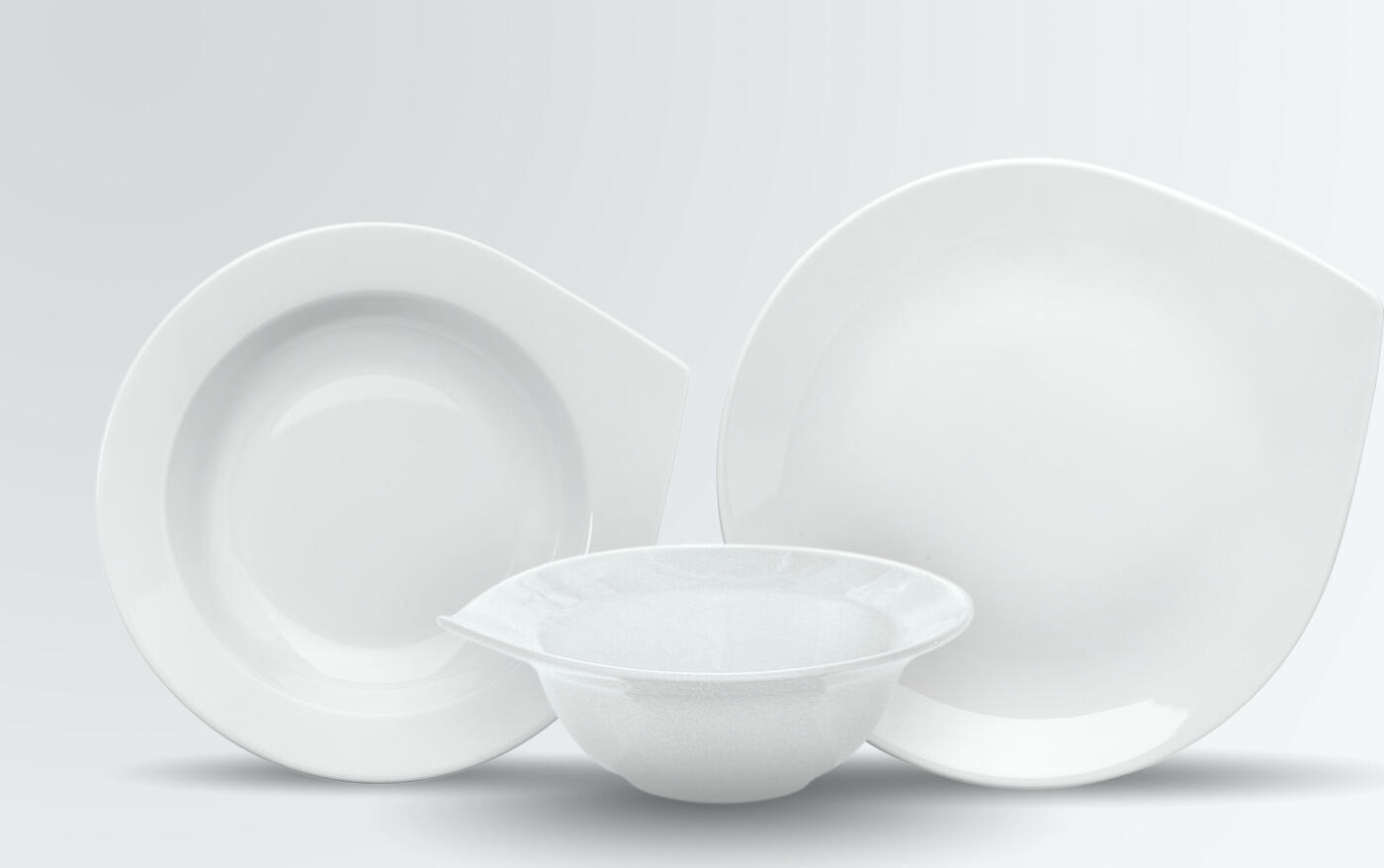 VEGA LUSINI Solutions GmbH Sample set porcelain Algier 3-piece Mustergarnitur Porzellan Algier 3-teilig Sample set porcelain Algier 3-piece; white Mustergarnitur Porzellan Algier 3-teilig; weiß Take advantage of our sample service. The following samples are included: Flat plate Ø 30 cm Deep plate Ø 24 cm Bowl Ø 19 cm Sample items are priced with a nominal fee, if you are not satisfied we will refund the nominal fee. Please contact our customer service for this. Nutzen Sie unseren Musterservice. Folgende Muster sind enthalten: Teller flach Ø 30 cm Teller tief Ø 24 cm Schale Ø 19 cm Musterartikel sind mit einer Schutzgebühr bepreist, bei Nichtgefallen erstatten wir Ihnen die Schutzgebühr zurück. Bitte nehmen Sie hierzu Kontakt zu unserem Kundenservice auf.