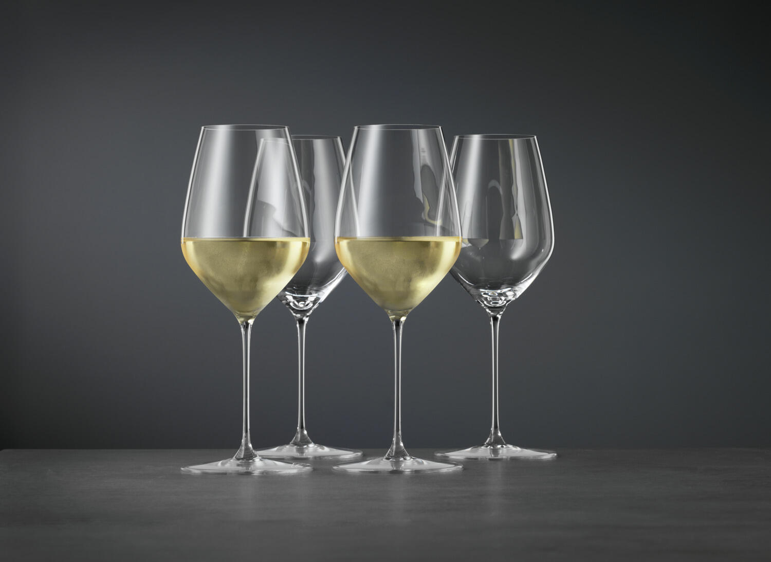 Pahar de vin universal Spiegelau HI-LITE, 510 ml, cristal ultra-usor, rezistent la spargere, sigur pentru masina de spalat vase, fabricat in Germania