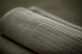Prosop de Sauna ERWIN M. LUSINI Alassio, Gri, 100% Bumbac Terry Răsucit, 70 x 200 cm, Standard OEKO-TEX 100, Prosop Wellness si Spa cu Bucla de Agatare