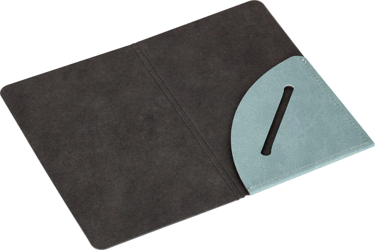 VEGA Abbotsford Invoice Folder Bill Presenter, Blue Imitation Leather, 20 x 12.3 cm, Professional Bill Presentation Folder
