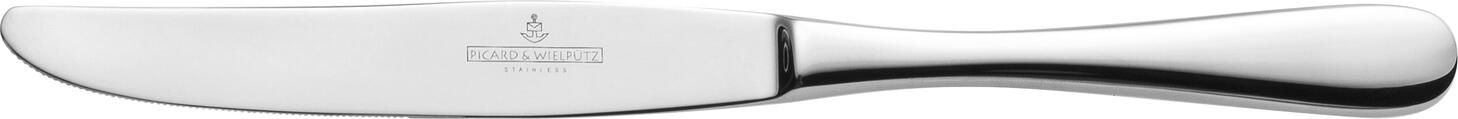Picard + Wielpütz Picard & Wielpütz GmbH & Co. KG Dessert knife Charisma monoblock Dessertmesser Charisma Monoblock Dessert knife Charisma monoblock; 21.1 cm (L); silver; 12 piece / pack Dessertmesser Charisma Monoblock; 21.1 cm (L); silber; 12 Stück / Pack Cutlery from the Picard & Wielpütz brand in a timeless design. Besteck der Marke Picard & Wielpütz in zeitlosem Design.