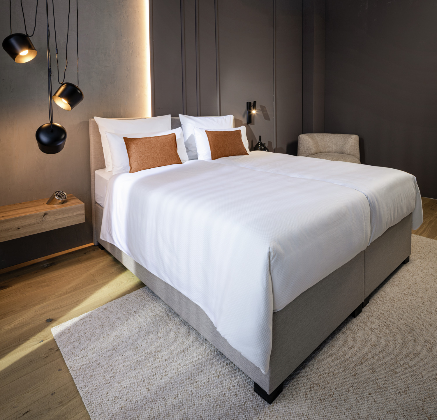 [Main] ERWIN M. LUSINI Solutions GmbH Pillow cover Padaro 60 x 80 cm // ERWIN M. LUSINI Padaro Pillowcase, 100% Cotton Dam, 60 x 80 cm