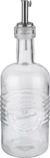APS Assheuer + Pott GmbH & Co. KG Vinegar and oil bottle, 350 ml Essig- & Ölflasche, 350 ml Vinegar and oil bottle, 350 ml; 350 ml, 7x22 cm (ØxH); stainless steel/transparent Essig- & Ölflasche, 350 ml; 350 ml, 7x22 cm (ØxH); edelstahl/transparent Glass vinegar and oil bottle with stainless steel lid and high-quality silicone spout for easy and clean dispensing. Die Essig- und Ölflasche ist eine praktische Lösung für Restaurant, Buffet, Küche, Gastronomie und den privaten Haushalt. Sie eignet sich ideal zum Bereitstellen, Aufbewahren und sauberen Dosieren von Essig, Öl oder Dressings. Der Behälter mit Ausgießer und Deckel unterstützt eine hygienische Nutzung und ermöglicht ein kontrolliertes Ausgießen im täglichen Service. * Material: Glas, Edelstahl und Silikon * Für Essig, Öl und Dressings geeignet * Mit Ausgießer für kontrolliertes Dosieren * Mit Deckel für hygienisches Aufbewahren * Für Restaurant, Buffet und Küche geeignet * Pflegeleicht und praktisch * Spülmaschinengeeignet