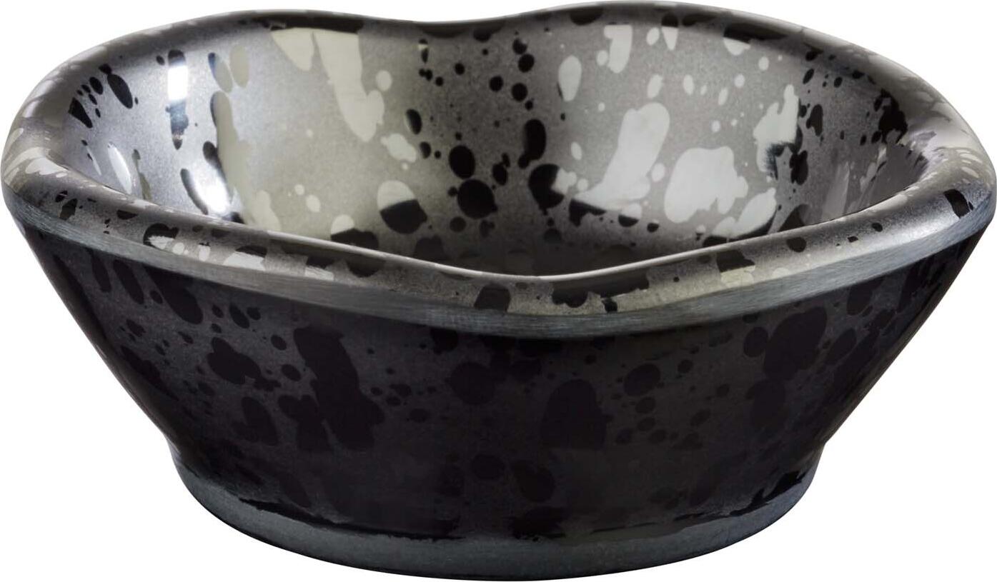 APS Assheuer + Pott GmbH & Co. KG Bowl GLAMOUR, 50 ml Schale GLAMOUR, 50 ml Bowl GLAMOUR, 50 ml; 50 ml, 8x3 cm (ØxH); black; round Schale GLAMOUR, 50 ml; 50 ml, 8x3 cm (ØxH); schwarz; rund Great design. The GLAMOUR bowls from APS have an elegant matt black design with shiny sprinklers. An absolute eye-catcher for the table and buffet. Die Schale GLAMOUR eignet sich ideal zum Servieren von Dips, Saucen, kleinen Beilagen, Toppings oder Snacks in Gastronomie, Hotellerie, Catering und im privaten Haushalt. Gefertigt aus robustem Melamin überzeugt sie durch ihre pflegeleichte Qualität und ist bestens für den regelmäßigen Einsatz geeignet. Die kompakte Form unterstützt eine ansprechende Präsentation am Tisch und Buffet. * Material: Melamin * Für Dips, Saucen und kleine Beilagen geeignet * Ideal für Buffet, Catering und Tischservice * Pflegeleicht und robust * Spülmaschinengeeignet * Stapelbar * Nicht mikrowellengeeignet * Keine direkte Hitze verwenden * Nicht für den Backofen geeignet