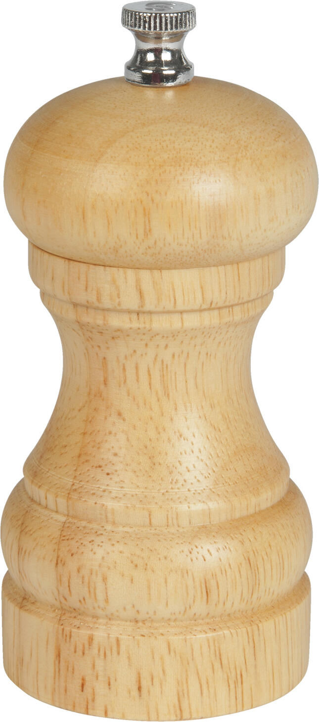 VEGA LUSINI Solutions GmbH Salt mill Moda small Salzmühle Moda klein Salt mill Moda small; 5.1x11.5 cm (ØxH); natural Salzmühle Moda klein; 5.1x11.5 cm (ØxH); natur Salt mill made of wood. The grinding mechanism of the salt mill is made of ceramic. Robust and easy to clean. Salzmühle aus Holz. Das Mahlwerk der Salzmühle ist aus Keramik. Robust und pflegeleicht.