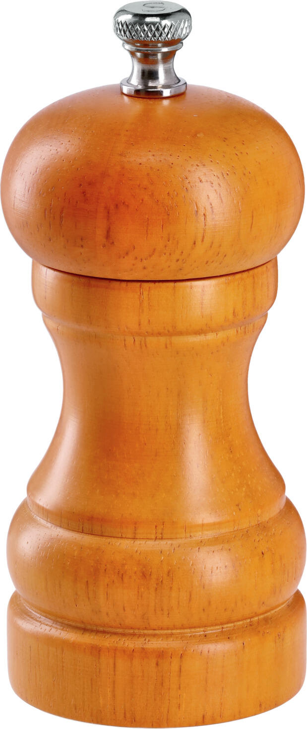 VEGA LUSINI Solutions GmbH Salt mill Moda small Salzmühle Moda klein Salt mill Moda small; 5.1x11.5 cm (ØxH); dark-brown Salzmühle Moda klein; 5.1x11.5 cm (ØxH); dunkelbraun Salt mill made of wood. The grinding mechanism of the salt mill is made of ceramic. Robust and easy to clean. Salzmühle aus Holz. Das Mahlwerk der Salzmühle ist aus Keramik. Robust und pflegeleicht.