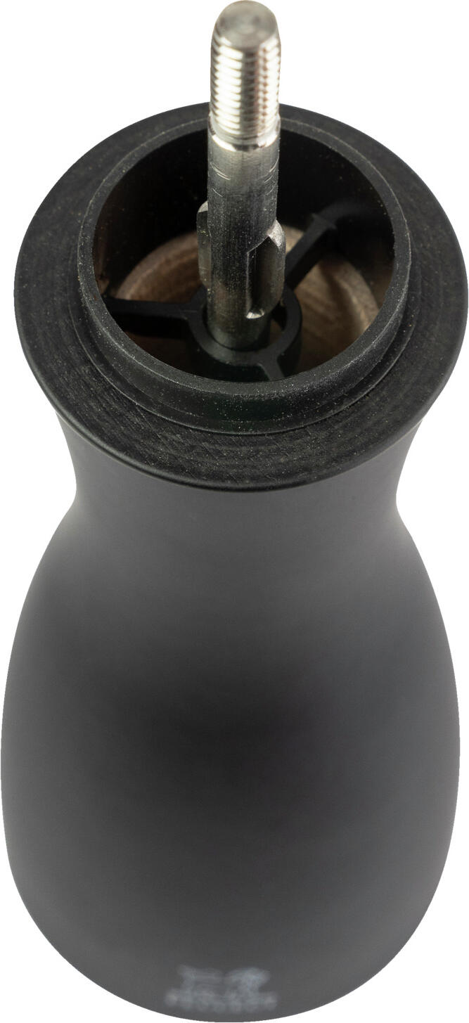 Râșnița de piper Peugeot Tahiti, 15 cm, Lemn Vopsit Lăcuit, Mecanism din Oțel Călit, Fabricată în Franța, Garanție pe Viață