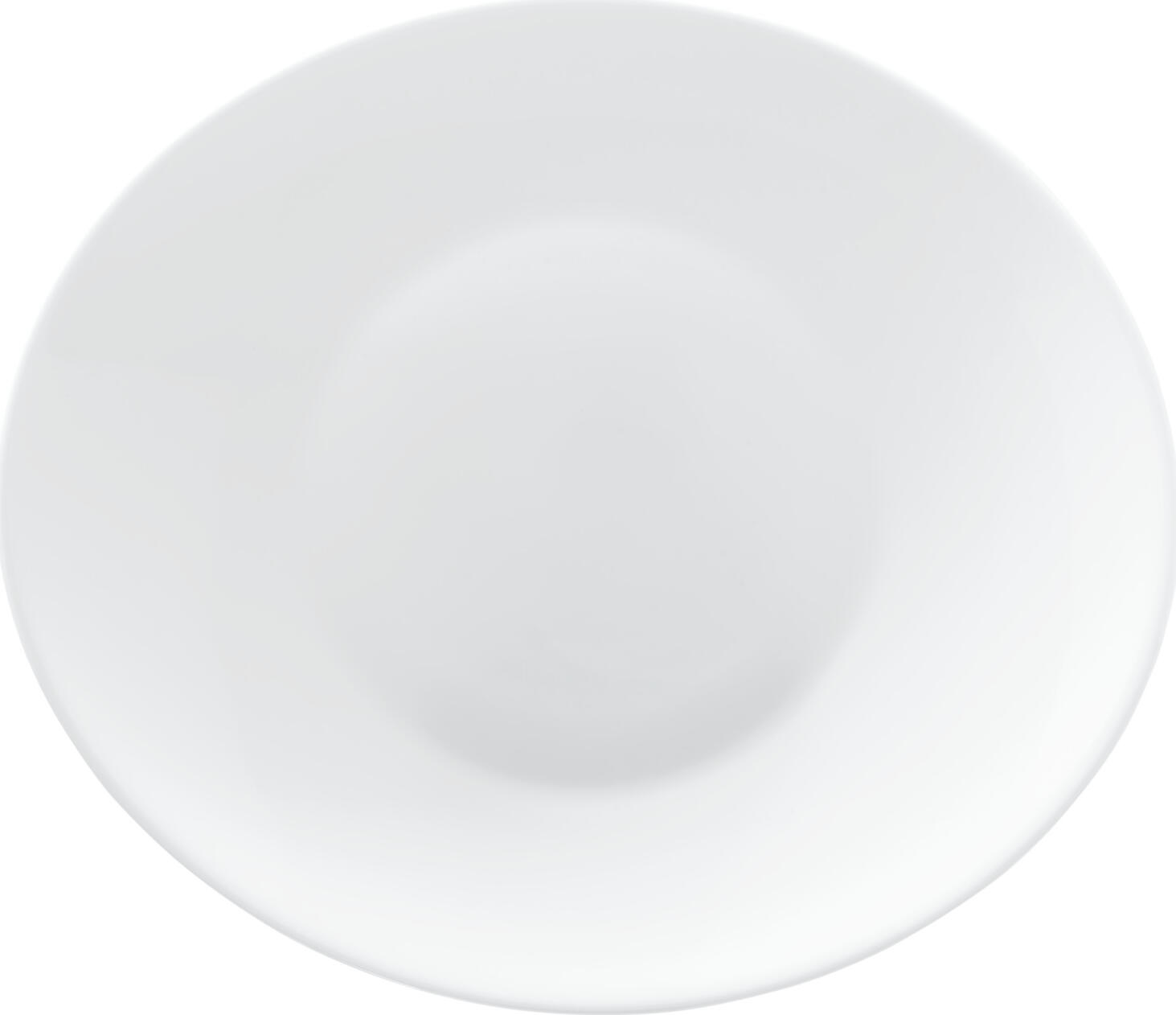 Bormioli Rocco Bormioli Luigi S.p.A. Plate Prometeo flat Teller Prometeo flach Plate Prometeo flat; 27.3x24x3 cm (LxWxH); white; oval; 24 piece / pack Teller Prometeo flach; 27.3x24x3 cm (LxBxH); weiß; oval; 24 Stück / Pack Plate made of tempered glass. Stacking glass, microwaveable and dishwasher safe. Teller aus Hartglas. Stapelglas, mikrowellengeeignet und spülmaschinenfest.