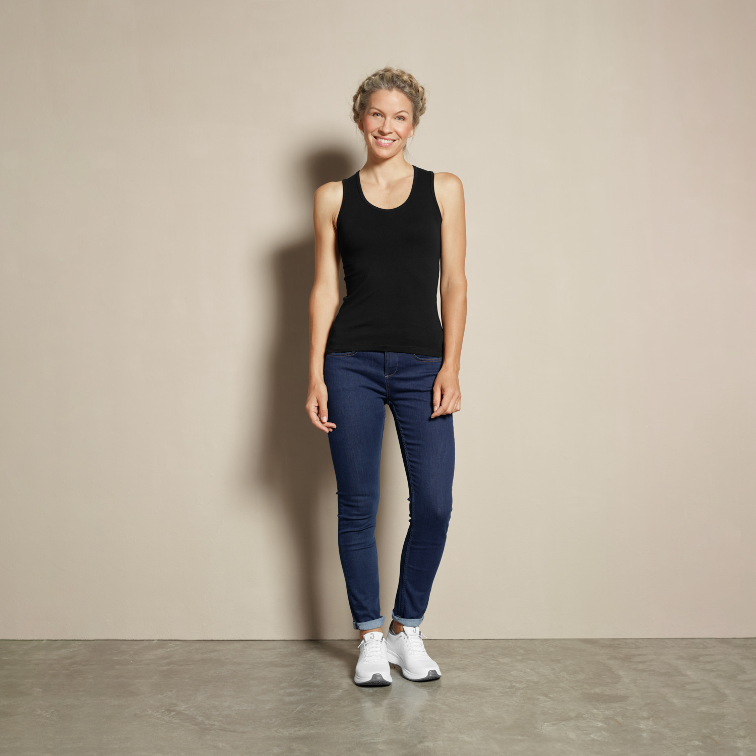 Blugi Dame JOBELINE Dover Skinny Fit, Denim cu Elasticitate Ridicata, Blend Tencel Lyocell, Croiala Slim, Lungime Pas 78cm