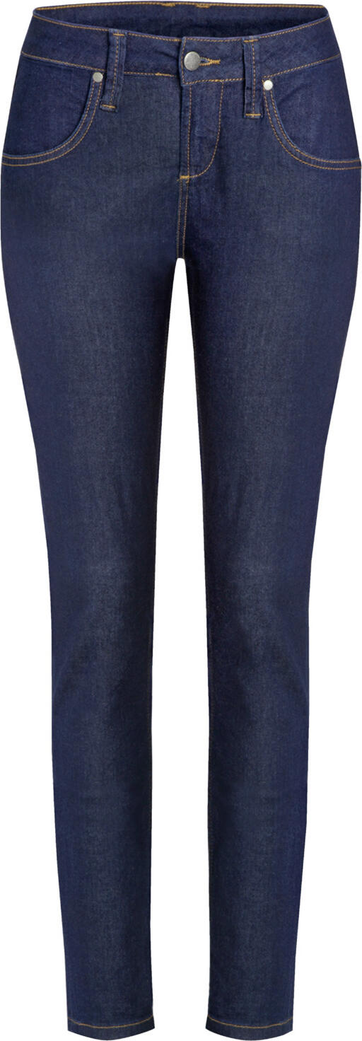 JOBELINE LUSINI Solutions GmbH Women's jeans Dover denim Damenjeans Dover Denim Women's jeans Dover denim; Size 48; blue Damenjeans Dover Denim; Kleidergröße 48; blau 69 % cotton, 14 % Lyocell (Tencel™), 14 % polyester, 3 % spandex. 40 °C wash. Trendy and easy-care women's denim jeans with high stretch content. Back part with yoke and two patch back pockets. Front part with two round pockets and zipper. At the waistband are sturdy belt loops, the pocket openings are secured with rivets. The body-hugging skinny jeans with slim cut leg and comfortable body height offers maximum wearing comfort. Inside leg length: 78 cm for size 36. 69 % Baumwolle, 14 % Lyocell (Tencel™), 14 % Polyester, 3 % Elasthan. 40°-Wäsche. Trendige und pflegeleichte Damenjeanshose aus Denim mit hohem Stretchanteil. Rückenteil mit Passe und zwei aufgesetzten Gesäßtaschen.Vorderteil mit zwei runden Eingriffstaschen und Reißverschluss. Am Bund befinden sich stabile Gürtelschlaufen, die Tascheneingriffe sind mit Nieten gesichert. Die körperbetonte Skinnyjeans mit schmal geschnittenem Bein und bequemer Leibhöhe bietet höchsten Tragekomfort. Innenbeinlänge: 78 cm in Gr 36.