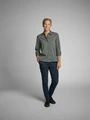 Jobeline Porter Women's Long Sleeve Blouse, Comfort Fit A-line Shirt, 67% Cotton 33% Polyester, Classic Collar, OEKO-TEX Certified Professional Wear