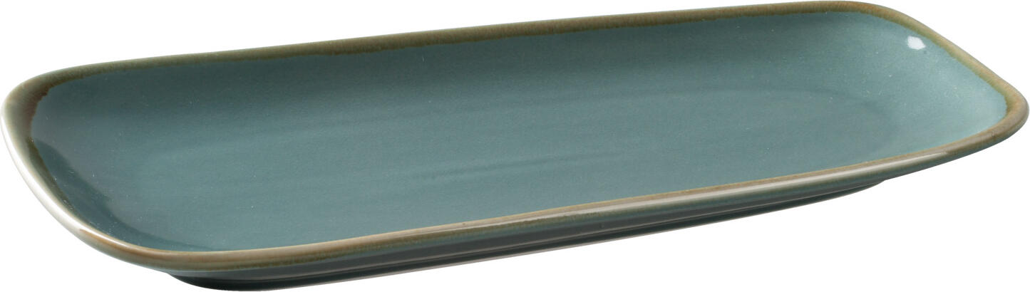 PULSIVA LUSINI Solutions GmbH Serving platter Glaze 2.0 Servierplatte Glaze 2.0 Serving platter Glaze 2.0; 33.5x17x4 cm (LxWxH); blue; rectangular; 4 piece / pack Servierplatte Glaze 2.0; 33.5x17x4 cm (LxBxH); blau; rechteckig; 4 Stück / Pack Platter made of glazed porcelain with slightly irregular colored decorative rim. In various colors. Suitable for dishwasher. Not suitable for microwave. Platte aus glasiertem Porzellan mit leicht unregelmäßigem, farbigem Zierrand. In verschiedenen Farben. Spülmaschinengeeignet. Nicht mikrowellengeeignet.