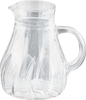 Stölzle Stölzle Lausitz GmbH Glass carafe Salzburg with filling line Glas-Karaffe Salzburg mit Eichstrich Glass carafe Salzburg with filling line; 230 ml, 5.3x10.2 cm (ØxH); transparent; round; 0.2 l Filling line, 12 piece / pack Glas-Karaffe Salzburg mit Eichstrich; 0.23 l, 5.3x10.2 cm (ØxH); transparent; rund; 0.2 l Eichstrich, 12 Stück / Pack Decanter made of pressed glass with handle and spout. With filling line. Dishwasher safe. Karaffe aus Pressglas mit Henkel und Ausgießer. Mit Eichstrich. Spülmaschinenfest.