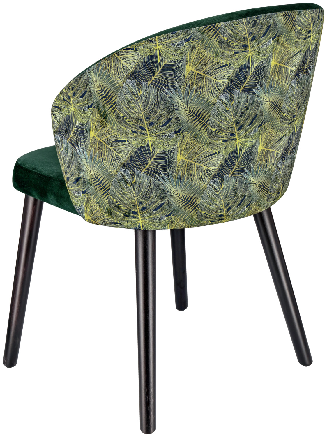 VEGA Floral Upholstery Fabric by the Meter, 100% Polyester, 140 cm Width, 310 g/m², 100,000 Martindale, Tropical Leaf Design, Fire Retardant EN 1021